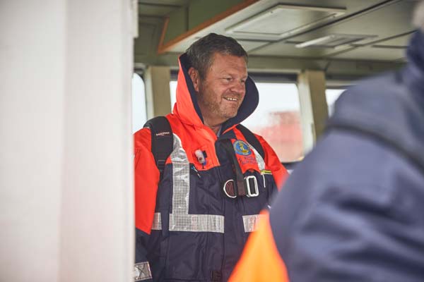 Lotsen bei der Arbeit in Cuxhaven